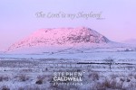 Slemish at Dusk- Psalm 23 - Scripture Text Wall Art Slemish at Dusk- Psalm 23 - Scripture Text Wall Art